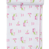 Golf cart blanket pink
