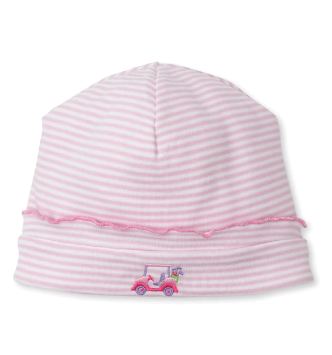 Golf cart hat pink ruffle K650