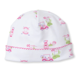 Golf club hat pink