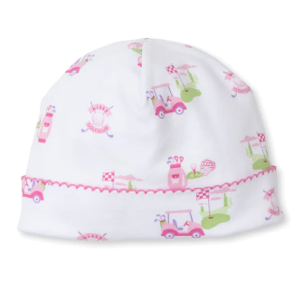 Golf club hat pink