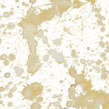 Splatterware Gold Guest Towel