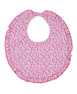 Hearts Abloom Pink Bib