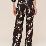 B3717-L48-304 - DRESSED UP TRACK PANT WITH STRIPE