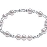 Hope Unwritten Pearl 6mm Sterling Bracelet