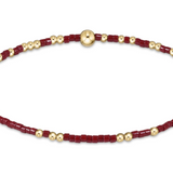 Gameday Hope Unwritten Bracelet - Crimson