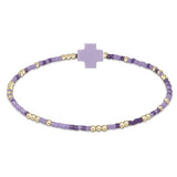 egirl Hope Unwritten Signature Cross Bracelet- Purple People Eater