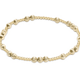 Hope Unwritten Dignity Gold 4mm Bracelet
