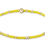 Gameday Hope Unwritten Bracelet - Golden Yellow