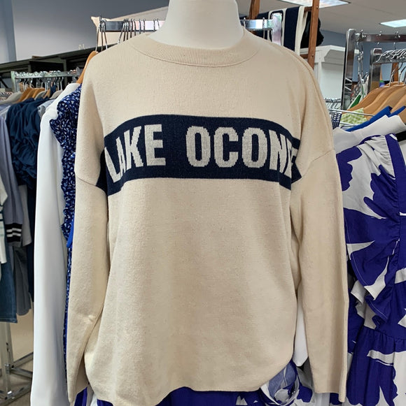 Lake Oconee Everyday Relaxed Sweater with Hi/Low Hem