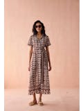 Amira Flowing Maxi Dress | Nari Cacao Nricao