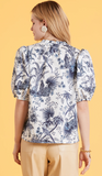 Jeanna Toile Top