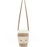 Amuseables Perkle Coffee Shoulder Bag