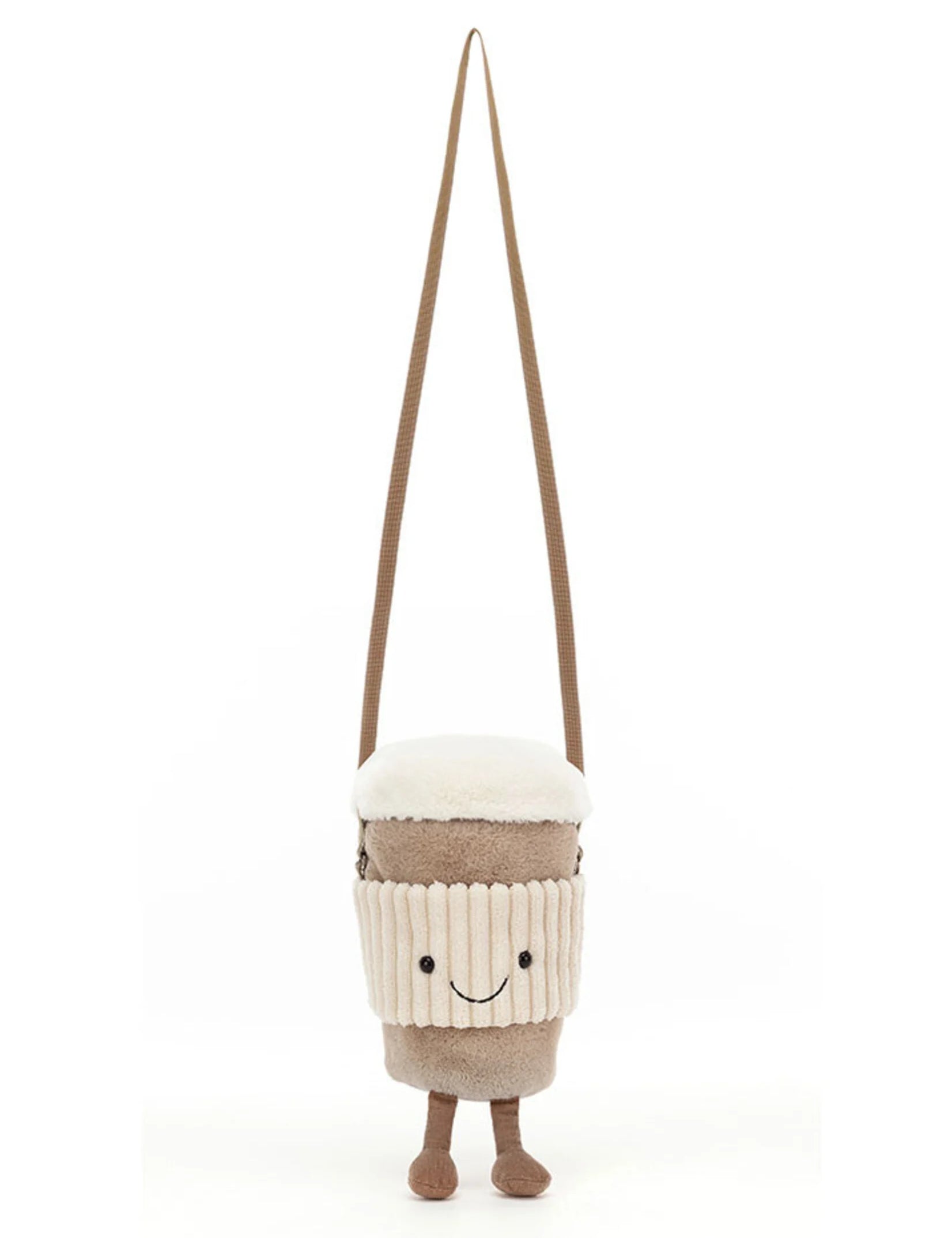 Amuseables Perkle Coffee Shoulder Bag