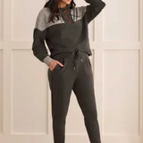 Jogger with Side Piping