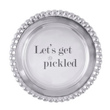1162LP Let's Get Pickled Wine Coaster