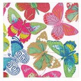 Butterflies Bright Luncheon Napkin