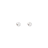 Screwback Stud Earrings - Payton Pearl White 5mm
