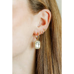Screwback Stud Earrings - Horseshoe Gold