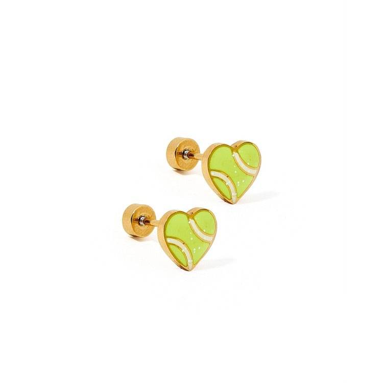 Screwback Stud Earrings - Tennis - EDC