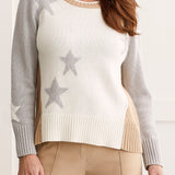 L/S Crew Neck Sweater- Cream