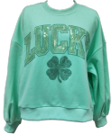 Light Green "Lucky" Sweatshirt