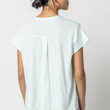 Mandarin Collar Button Down