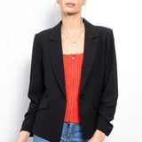 Mason Scrunch Sleeve Blazer