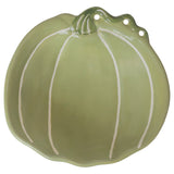 Green and White Pumpkin Bowl Small