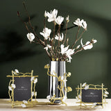 Butterfly Gingko Gold Frame