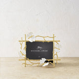 Butterfly Gingko Gold Frame
