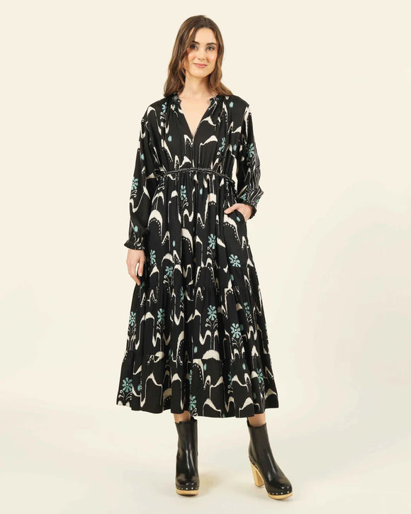 Misha Midi Samira Smokestack Dress