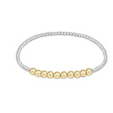 enewton Extends- Classic Beaded Bliss 2mm Bead Bracelet- 4mm- Mixed Metal