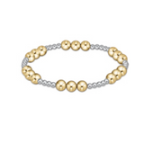 enewton Extends- Classic Joy Pattern 6mm Bead Bracelet- Mixed Metal