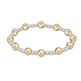 Extends Sincerity Mixed Metal 6mm Bracelet