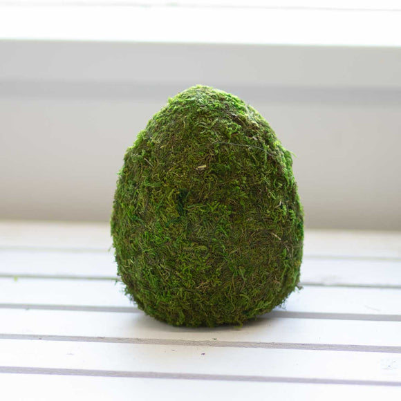 Moss Egg Decor Green