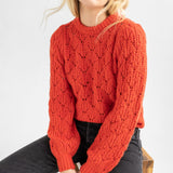 Novelty Stitch Crewneck Sweater
