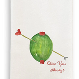 Olive You Always Dish Towel D70