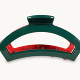 Open Red and Green Tiny Hair Clip