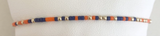 Gameday Hope Unwritten Bracelet- Bright Orange-Matte Navy