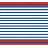 Paper Placemats Breton Stripe Blue