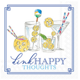 Pickleball Drinks Cocktail Napkins
