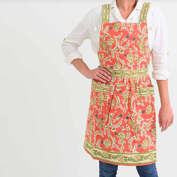 Harvest Pinecone Apron