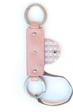 Handbag Handcuff- Metallic Pink