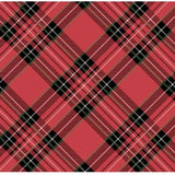 Red Plaid Placemats