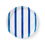 Bold Blue Stripes preformed plate liners