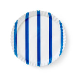 Bold Blue Stripes preformed plate liners