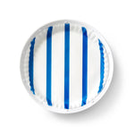 Bold Blue Stripes preformed plate liners