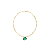 Classic Gold 2mm and 3mm Bracelet Reflection Small Charm