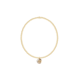 Classic Gold 2mm and 3mm Bracelet Reflection Small Charm