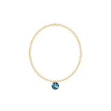 Classic Gold 2mm and 3mm Bracelet Reflection Small Charm